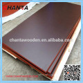 1220X2440 WBP melamina álamo marrón negro laminado contrachapado hormigón hormigón